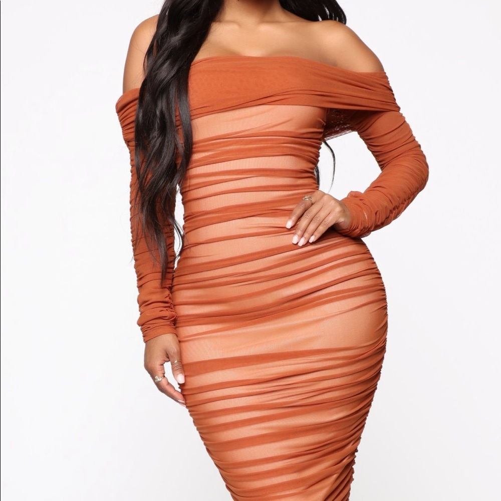Ruched dress